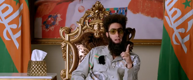 The Dictator (Official Restricted Trailer)