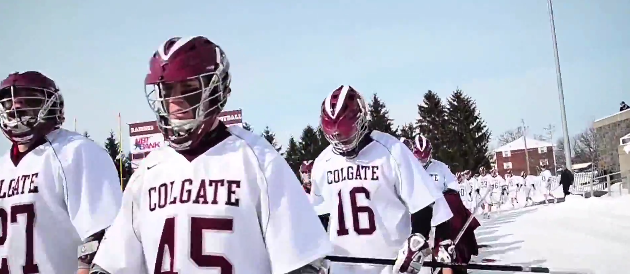 Video Highlights: Colgate Scores 3 Goals in 49 Seconds to Defeat Bryant, 7-4