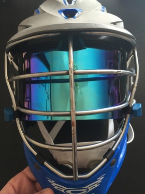 do football visors fit lacrosse helmets SHOC Zero G+ Visor G Plus Football Visor was originally manufactured to fit the Riddell Speedflex Helmet Can A Visor Fit on