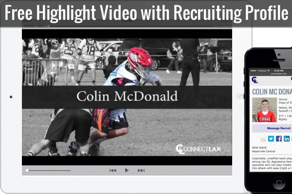 Free.99 Highlight Videos with a Varsity Recruiting Profile