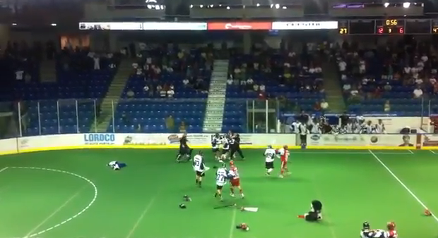 The Best Lacrosse Fight You'll See Today