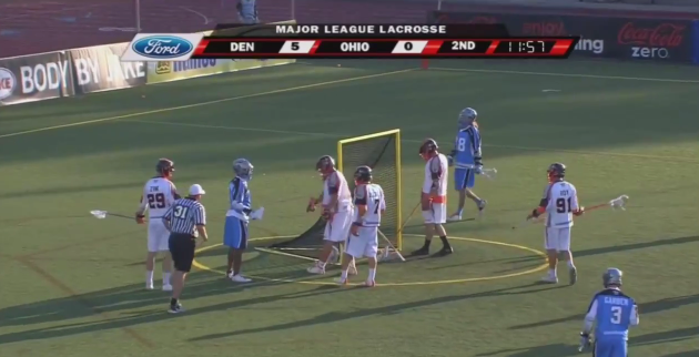 Lee Zink and the Denver Outlaws Fall Victim to Chazz Woodson
