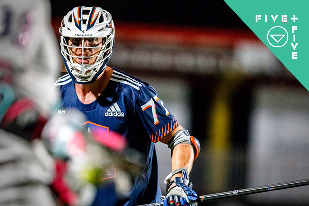 5 and 5: Questions with pro lacrosse player Matt McMahon