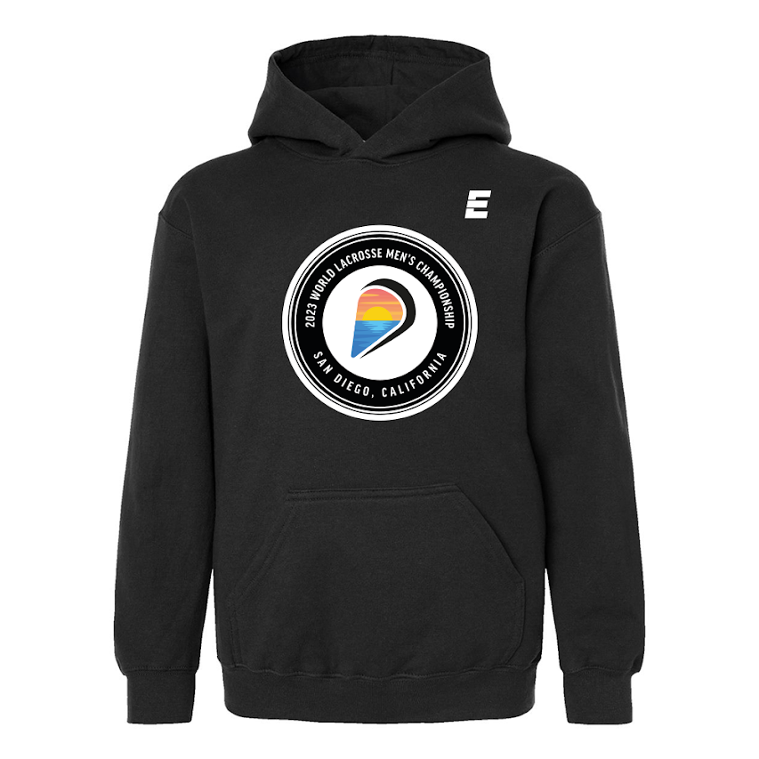 World Lacrosse Championship Hooded Sweatshirt - Black