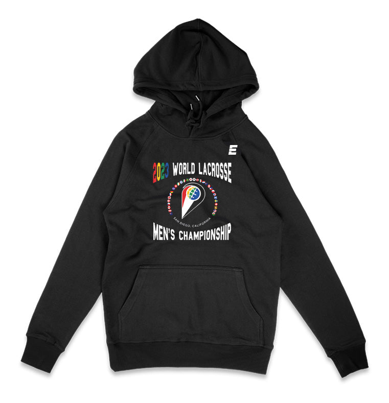 World Lacrosse Championship All Nation Hooded Sweatshirt - Black