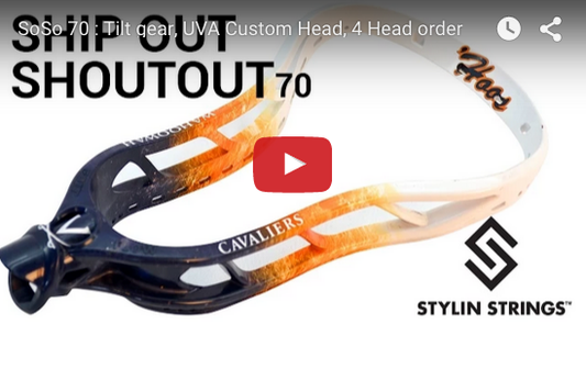 SoSo 70 : Tilt gear, UVA Custom Head, 4 Head order