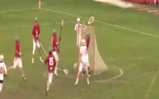 This Goalie Just Got DUNKED On!!!