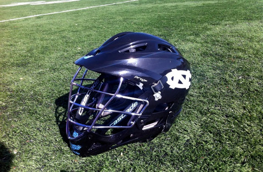 Take A Closer Look At UNCs Black Cascade Pro7 Helmet