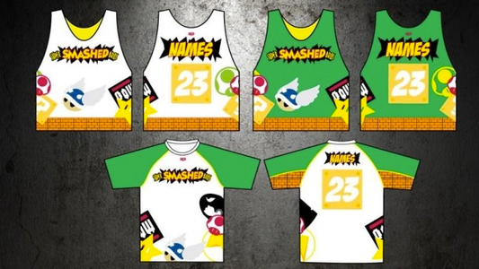 Super Smashed Bros Uniforms by Pro Athletics