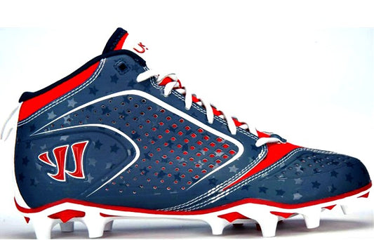 Warrior BURN 5.0 USA Custom Cleats