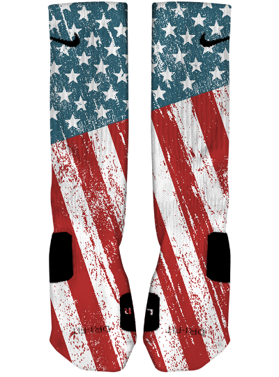 Stars & Stripes Custom Nike Elite Socks