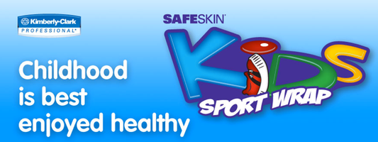 New Addition to the First Aid Scene: Brightly Colored SAFESKIN Sport Wrap