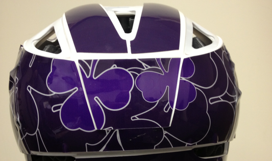 Holy Cross Debuts St. Paddy's Helmet Decals In First Ever Win Versus Navy Lacrosse, 7-5