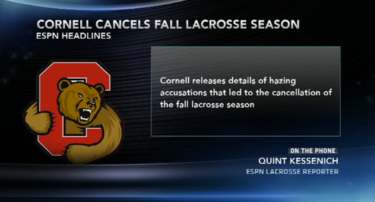 Quint Kessenich Gives his Two Cents about Cornell Lacrosse Suspension (Video)