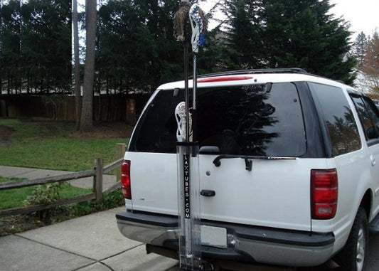 Triple (3-stick) LaXtube Lacrosse Stick & Pole Carrier