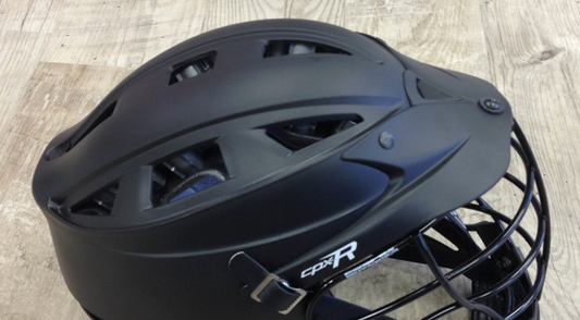 Cascade CPXR Matte Black Lacrosse Helmet is Now Available for Purchase