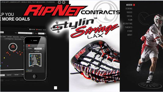 RipNet Lacrosse Technology Contracts Stylin’ Strings Lax