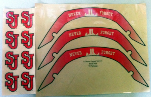 St. John's Helmet Decals Observe 10th Anniversary of 9/11