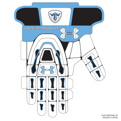 Trilogy Lacrosse Presents The Bare Bones Custom Under Armour Headline Gloves