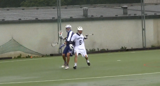 German Lacrosse Player Delivers Dirty Rusty Gate Check