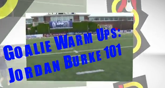 Boston Cannons Goalie Warm Up with Jordan Burke
