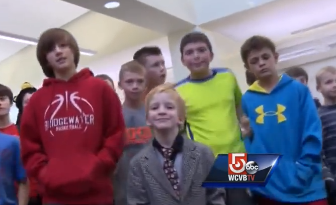 Band of Brothers Rally Around Boy To Stop Bullies