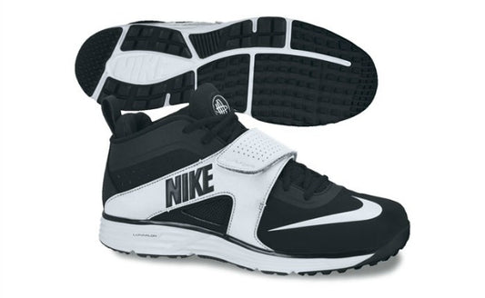 Nike Lacrosse Huarache Turf Lax — Black/White