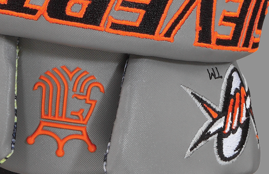 Custom Brine King IV Lacrosse Gloves for Jeremy Sieverts