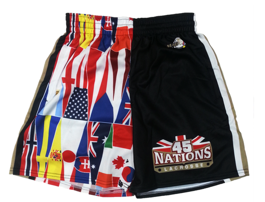 45 Nations Lacrosse Shorts