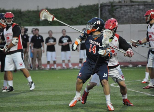 Lynchburg Scrimmages UVA in Men’s Lacrosse