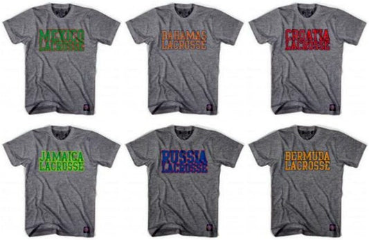 Tribe Head Vintage Lacrosse T-Shirts