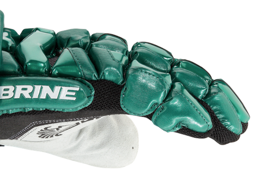 Loyola's Green Patent Leather Gloves for the NCAA Tournament