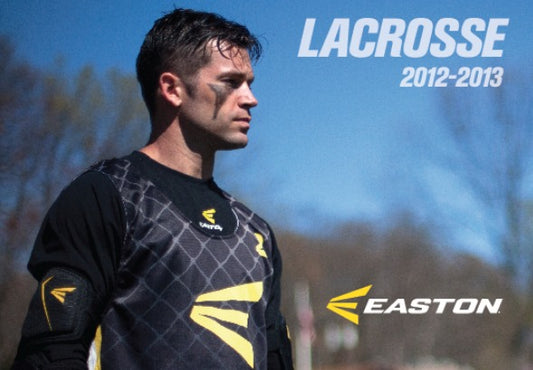 Easton Lacrosse 2012-13 Product Catalog Cover Features Mike Powell