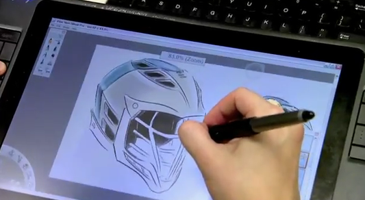 Enter the Easton Lacrosse Helmet Design Center, The Dome