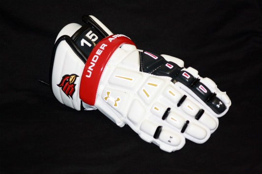 Wheeling Jesuit Helmet and Gloves (2012)