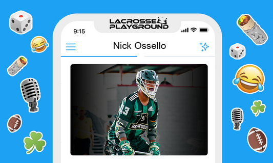 Laughs and Lacrosse: Nick Ossello's journey from two-sport athlete to social media personality