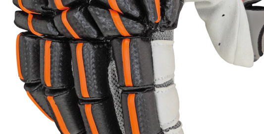 Princeton's Ridin' Dirty in their Regulator II Lacrosse Gloves, Two Colorways