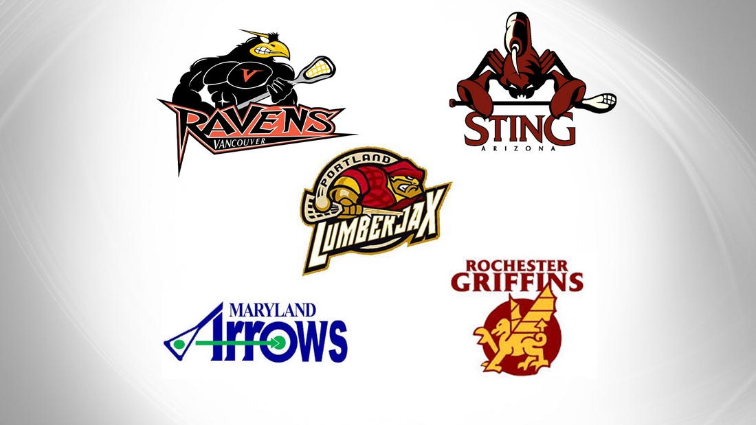 Top 10 defunct MILL/NLL logos