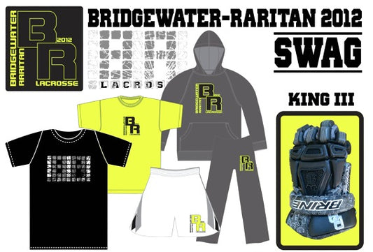 Universal Lacrosse Outfits the Bridgewater-Raritan Lacrosse Team in Volt Colorway