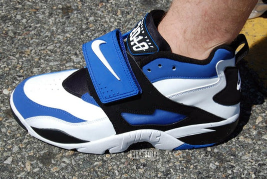 Nike Air Diamond Turf – White/Black-Varsity Royal