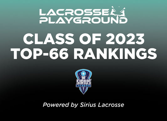 The Lacrosse Playground’s Top-66, powered by Sirius Lacrosse, CLASS OF 2023 39 -20 RANKINGS are here!