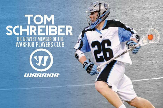 Warrior Signs Lax Superstar Tom Schreiber To Players Club