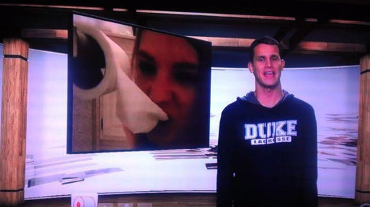 Daniel Tosh Wears Duke Lacrosse Hoodie On Tosh.0 (Video)