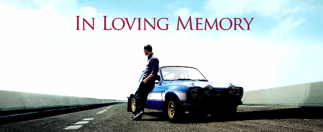 A Tribute to Paul Walker