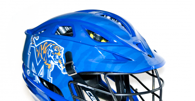 Closer Look: Memphis Lacrosse Helmet Wrap by Adelph Wear