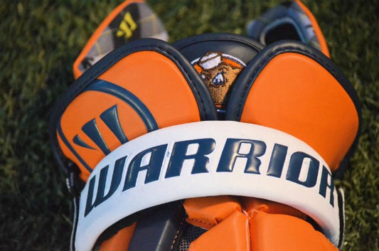 Coast Guard Academy Lacrosse Warrior Riot Custom Gloves
