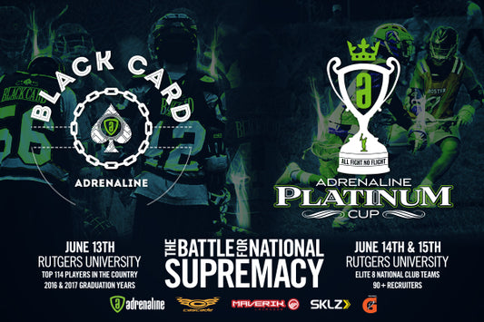 Adrenaline Lacrosse Announces Black Card Event Dates