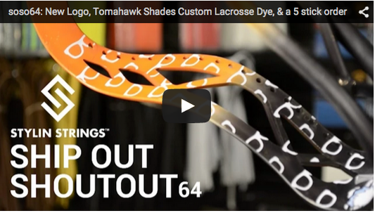 SoSo 64: New Logo, Tomahawk Shades Custom Lacrosse Dye, & a 5 stick order