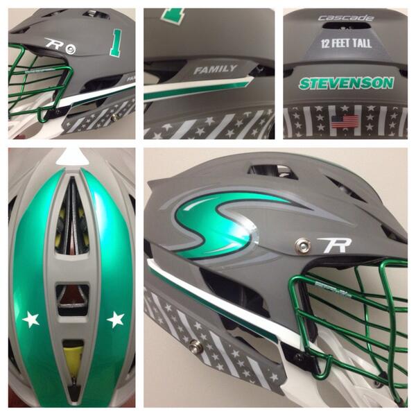 2014 Stevenson University Helmets are Phenomenal