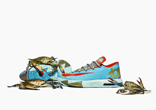 Kevin Durant's Maryland Blue Crab Inspired Shoe (Video)